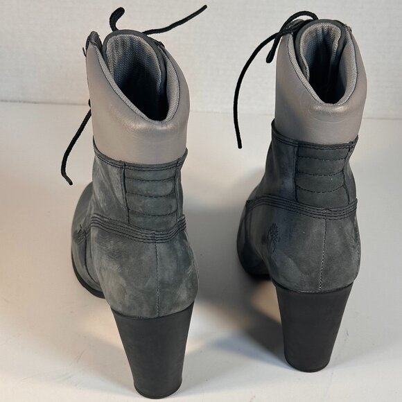 Ladies size 9 gray suede boots - Picture 3 of 16